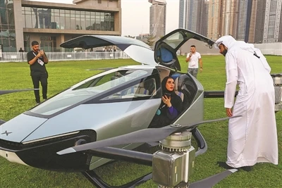 Xpeng 2-seater Car Flies in Dubai To Better Explore 'future Mobility'