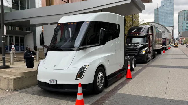 Cummins, Tesla And More Showcase Trucks, Tech Outside TMC