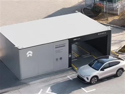 Nio Tests Vehicle-to-Grid Power Supply Using Battery Swap Stations in Jiangsu